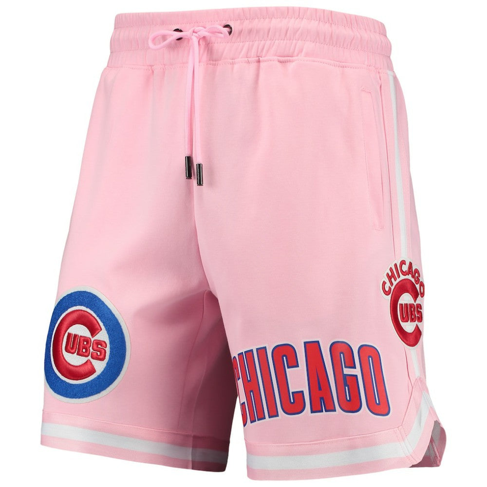 Pink Chicago Cubs Pro Standard Logo Club Shorts