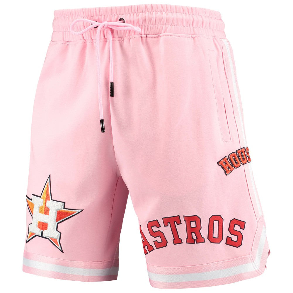 Pink Houston Astros Pro Standard Logo Club Shorts