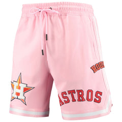 Pink Houston Astros Pro Standard Logo Club Shorts