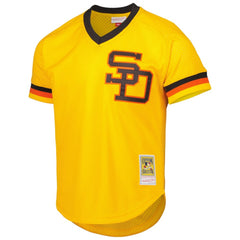 Gold Dave Winfield San Diego Padres Mitchell & Ness Authentic Batting Practice Jersey