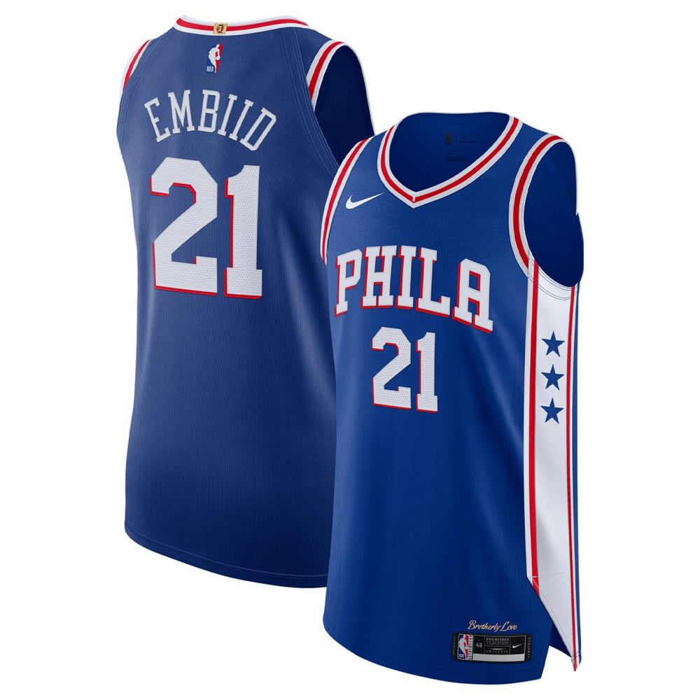 Nike Joel Embiid Philadelphia 76ers Authentic Jersey