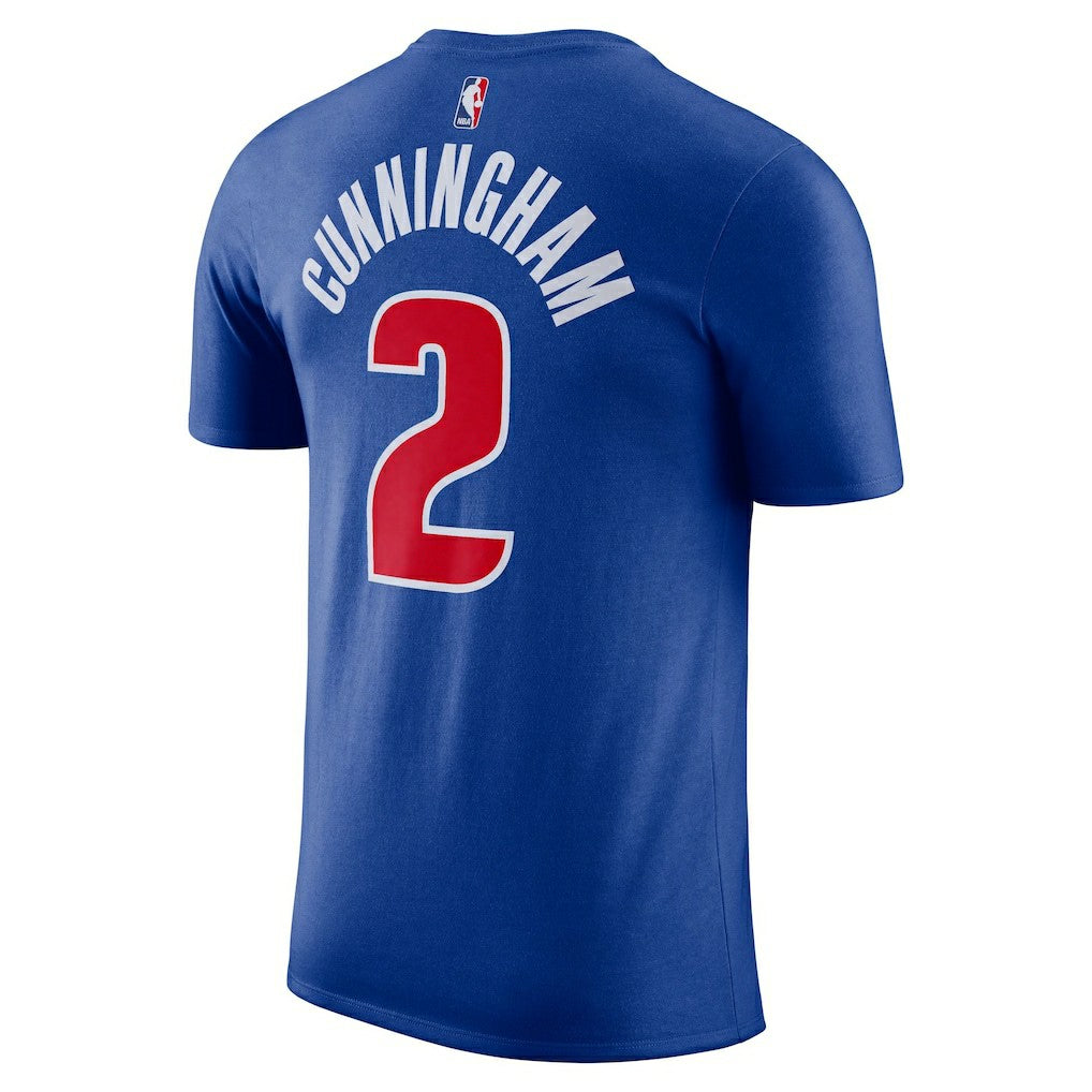 Nike Cade Cunningham Detroit Pistons Icon 2022/23 Name & Number T-Shirt sale