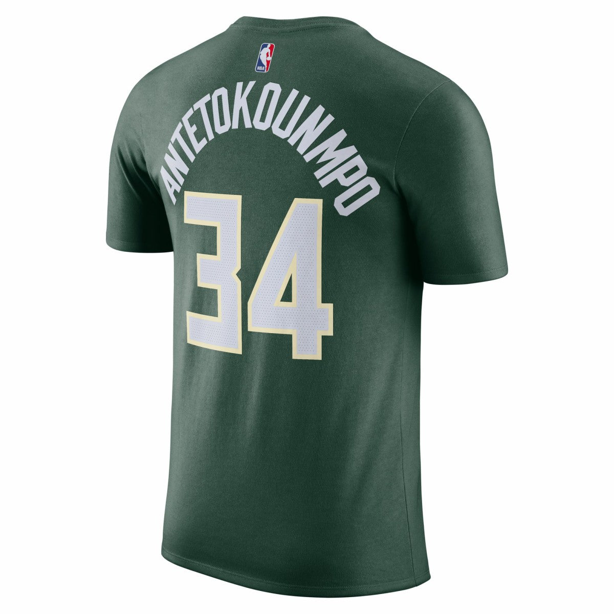 Nike Giannis Antetokounmpo Milwaukee Bucks Icon 2022/23 Name & Number T-Shirt