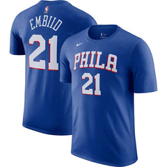 Nike Joel Embiid Philadelphia 76ers Icon 2022/23 Name & Number T-Shirt