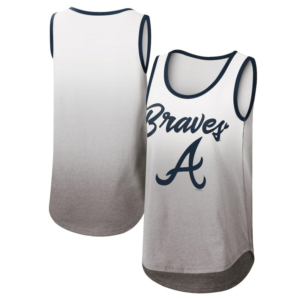 White Atlanta Braves G-III 4Her by Carl Banks Women's Logo Opening Day Tank Top