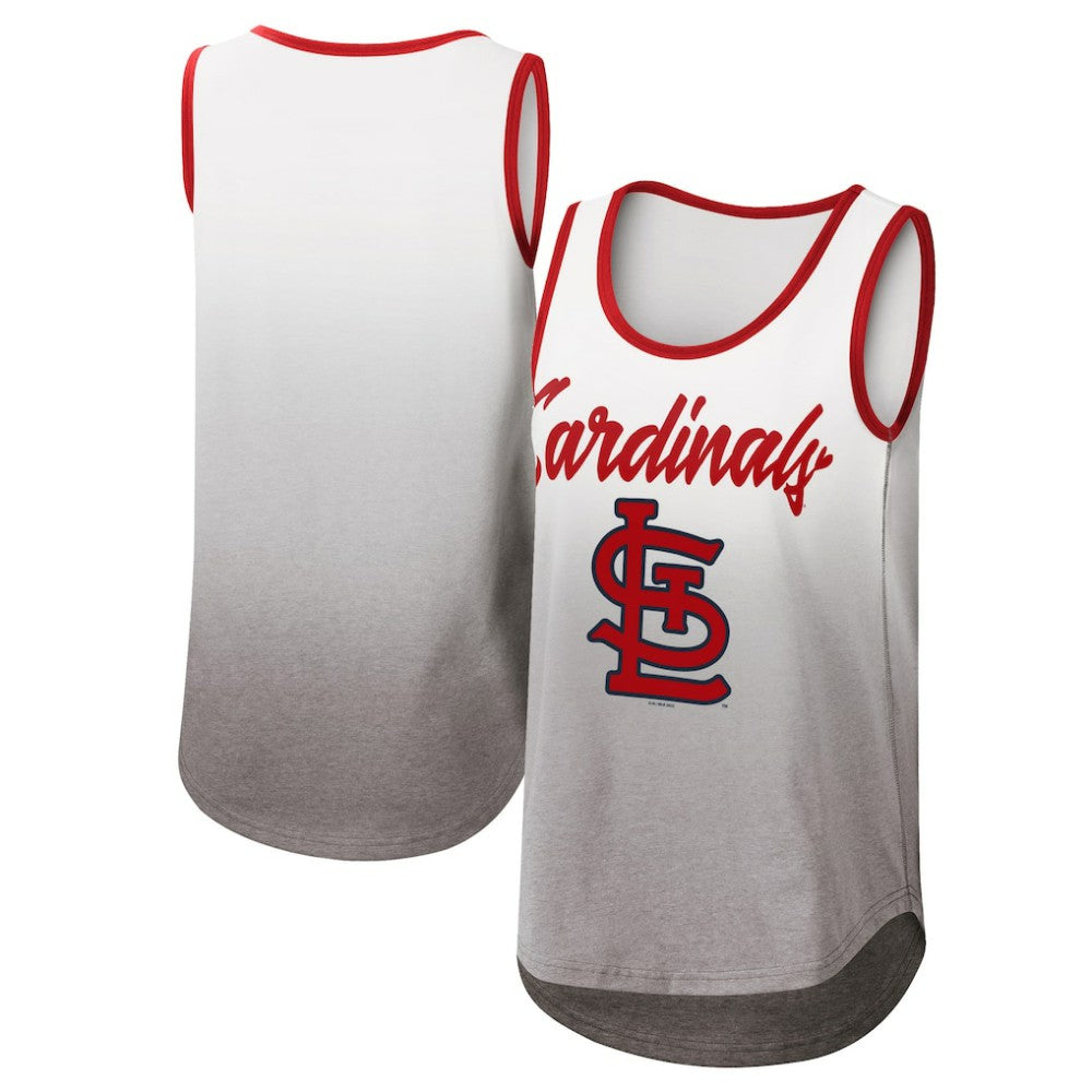 White St. Louis Cardinals G-III 4Her by Carl Banks Women's Logo Opening Day Tank Top