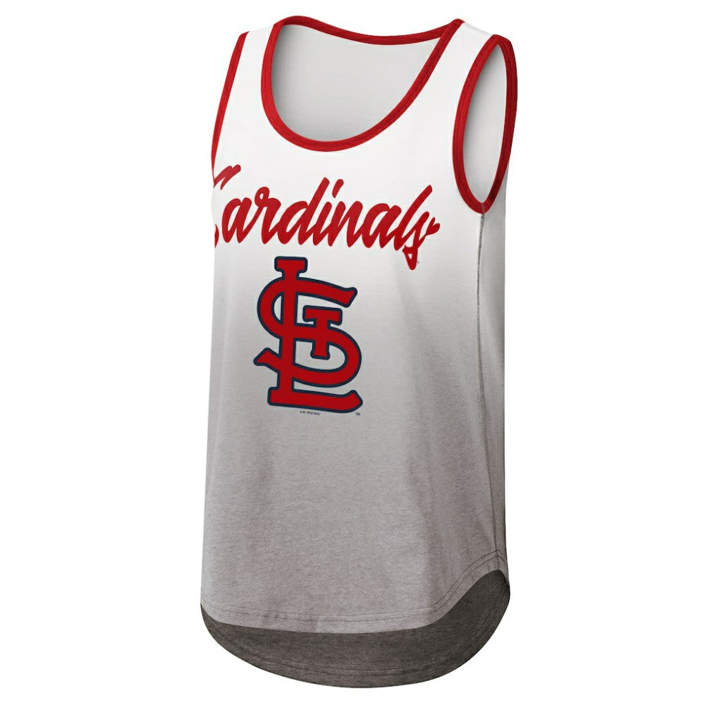 White St. Louis Cardinals G-III 4Her by Carl Banks Women's Logo Opening Day Tank Top