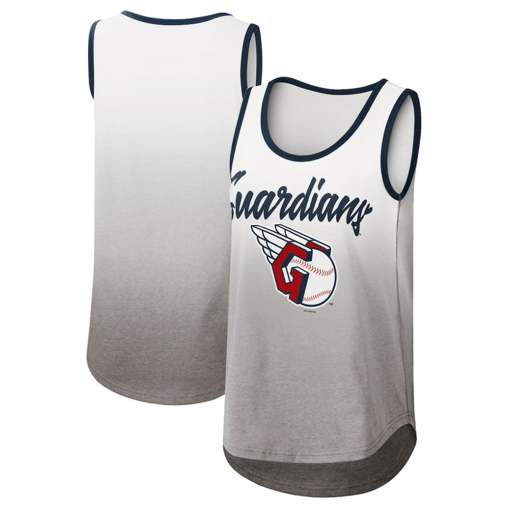 White Cleveland Guardians G-III 4Her by Carl Banks Women's Logo Opening Day Tank Top