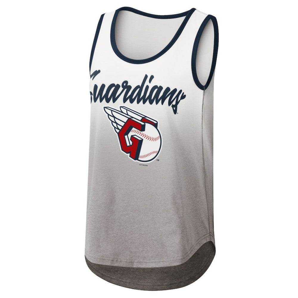 White Cleveland Guardians G-III 4Her by Carl Banks Women's Logo Opening Day Tank Top