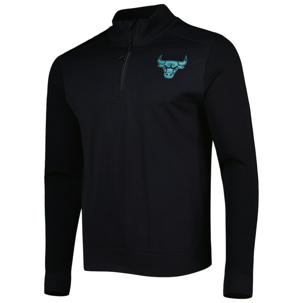 Chicago Bulls Levelwear Nano Engineered Knit Fabric Quarter-Zip Jacket