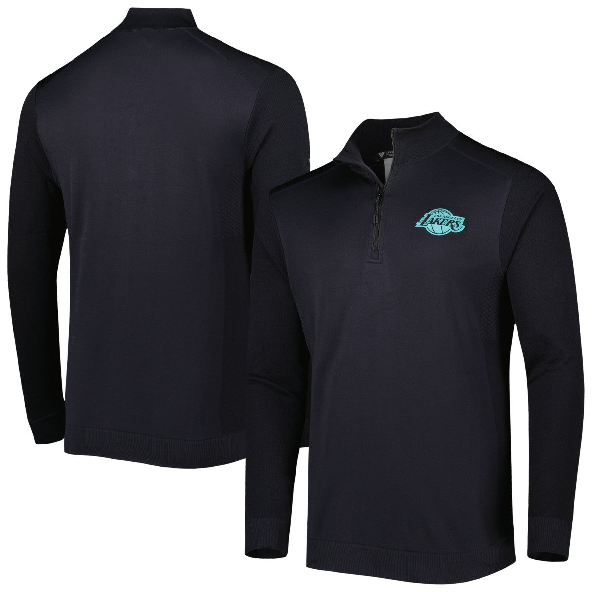 Los Angeles Lakers Levelwear Nano Engineered Knit Fabric Quarter-Zip Jacket