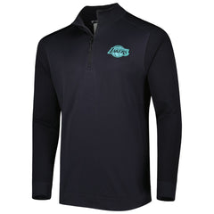 Los Angeles Lakers Levelwear Nano Engineered Knit Fabric Quarter-Zip Jacket