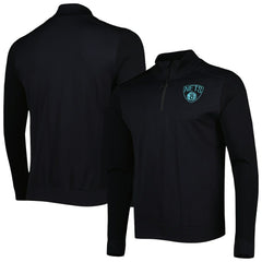 Brooklyn Nets Levelwear Nano Engineered Knit Fabric Quarter-Zip Jacket