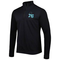 Philadelphia 76ers Levelwear Nano Engineered Knit Fabric Quarter-Zip Jacket