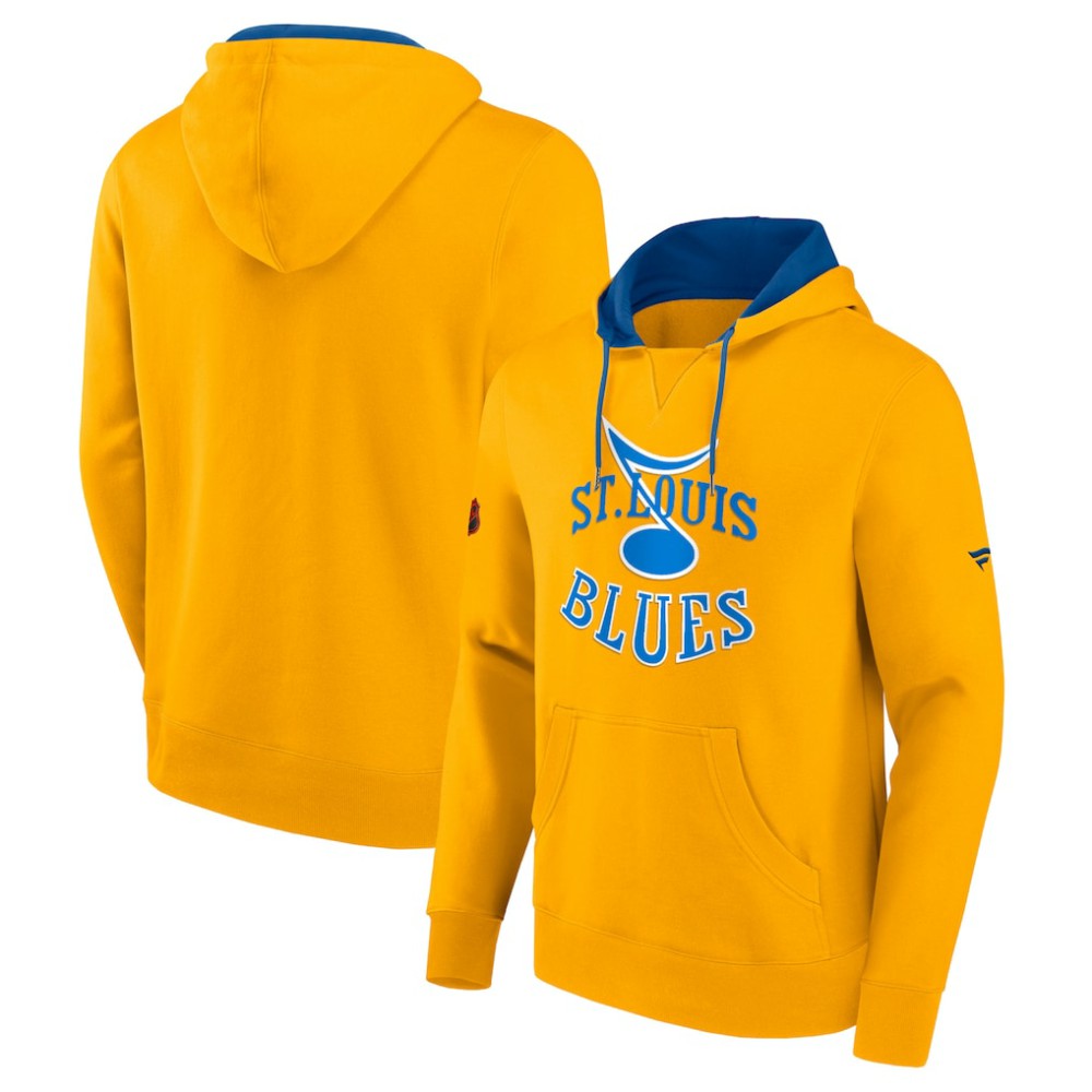 NHL St. Louis Blues Fanatics Special Edition 2.0 Team Logo Pullover Hoodie