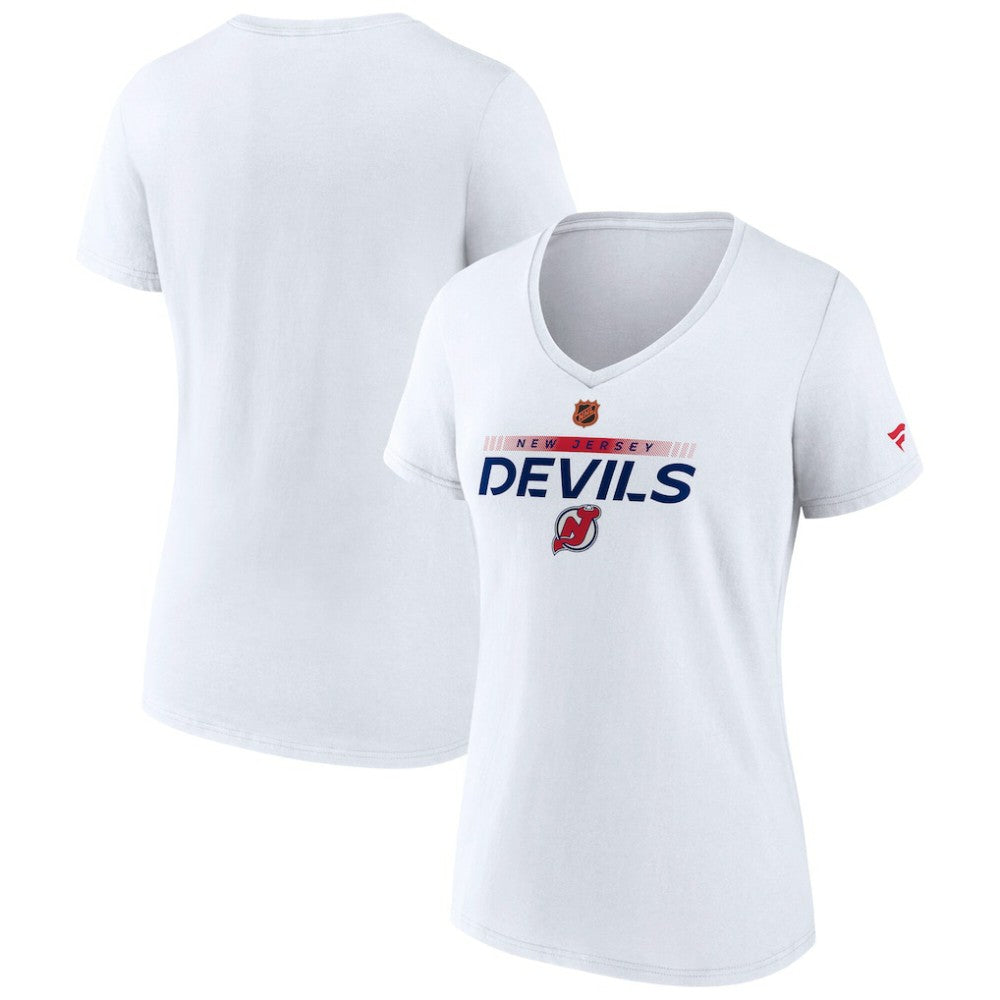 NHL New Jersey Devils Fanatics Women's Special Edition V-Neck T-Shirt