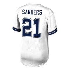 Deion Sanders  Retired Player Name & Number Mesh Top - Dallas Cowboys Tops