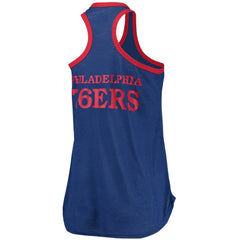 Philadelphia 76ers G-III Sports by Carl Banks Women's Showdown Scoop-Neck Racerback Tank Top