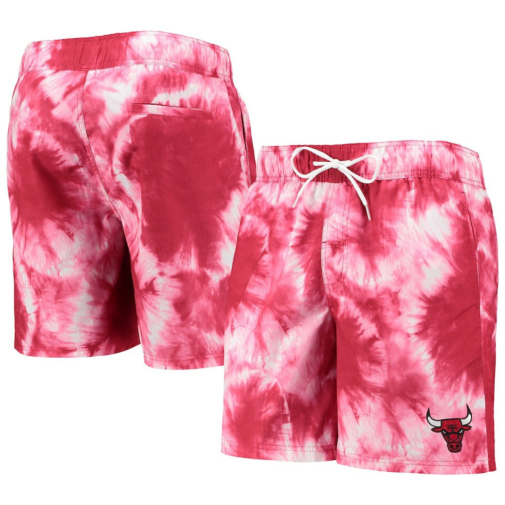 Chicago Bulls G-III Sports by Carl Banks Splash Volley Swim Shorts