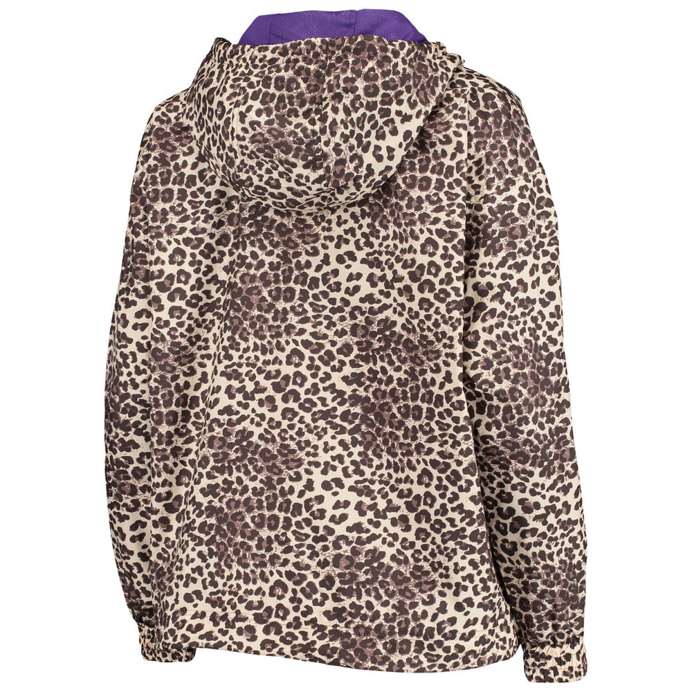 Los Angeles Lakers DKNY Sport Women's Gabriella Windbreaker Half-Zip Hoodie