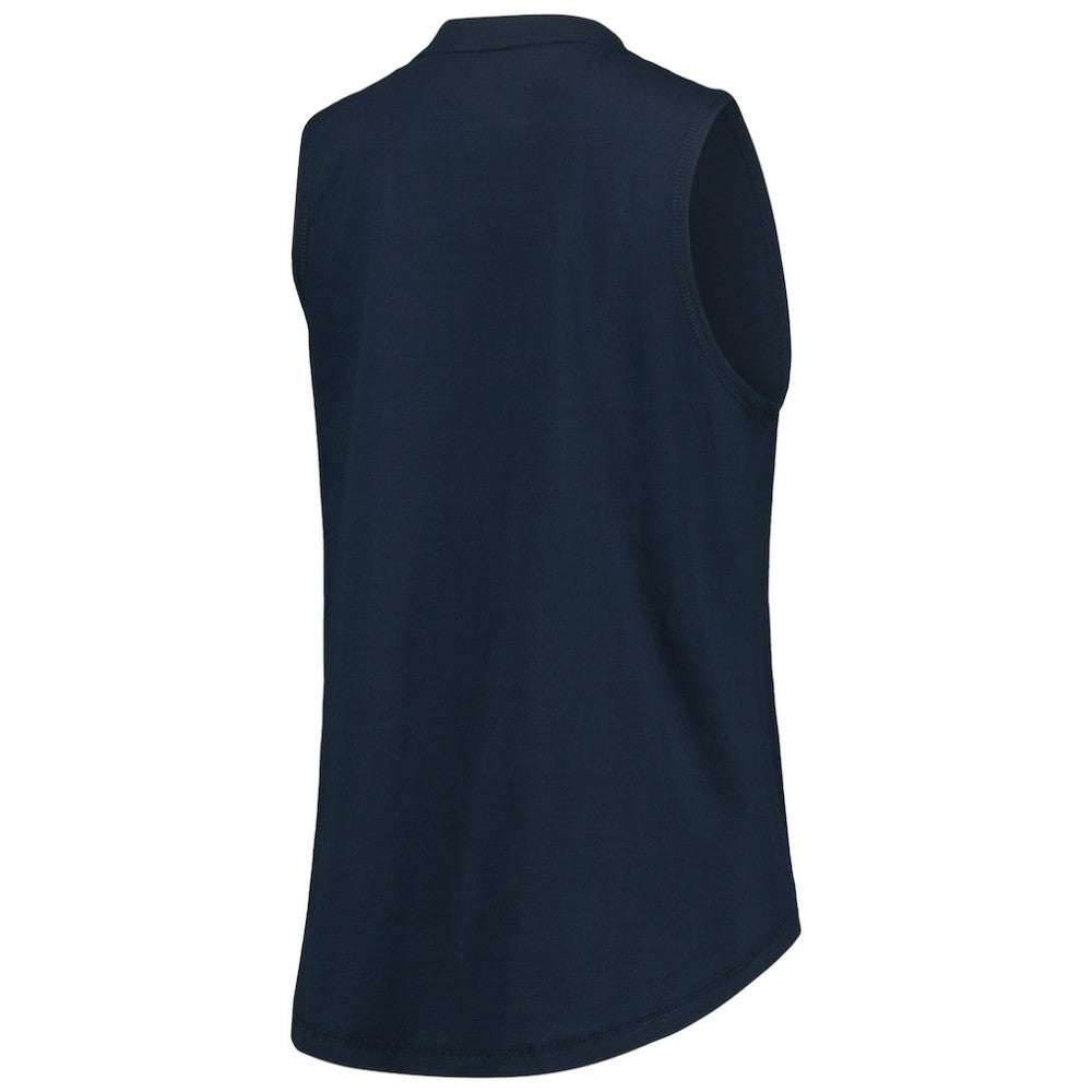 Navy Detroit Tigers DKNY Sport Women's Marcie Tank Top