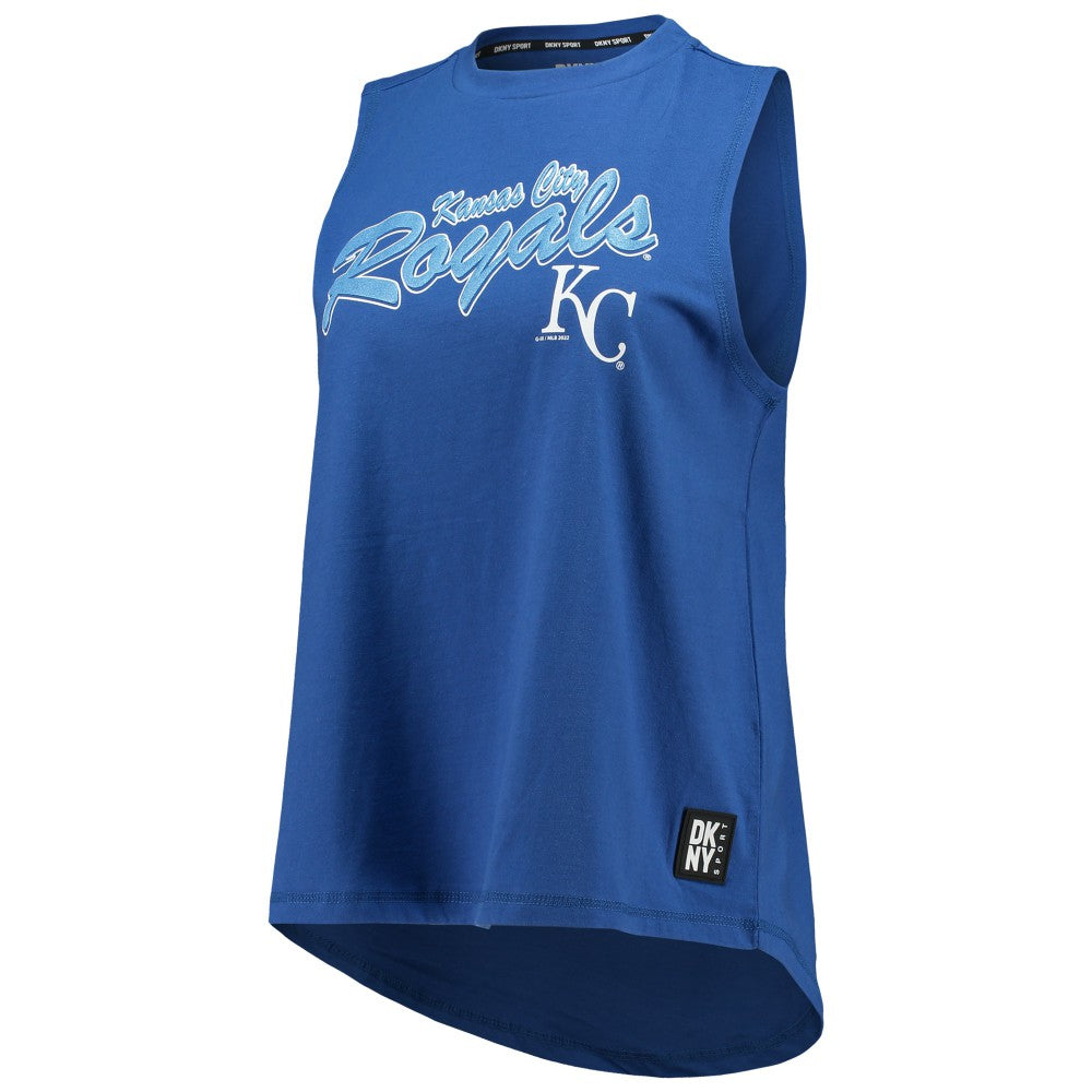 Royal Kansas City Royals DKNY Sport Women's Marcie Tank Top