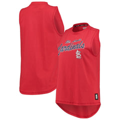 Red St. Louis Cardinals DKNY Sport Women's Marcie Tank Top