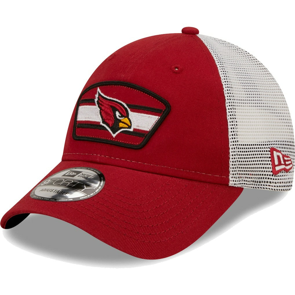 Logo Patch Trucker 9FORTY Snapback Hat - Arizona Cardinals Hats