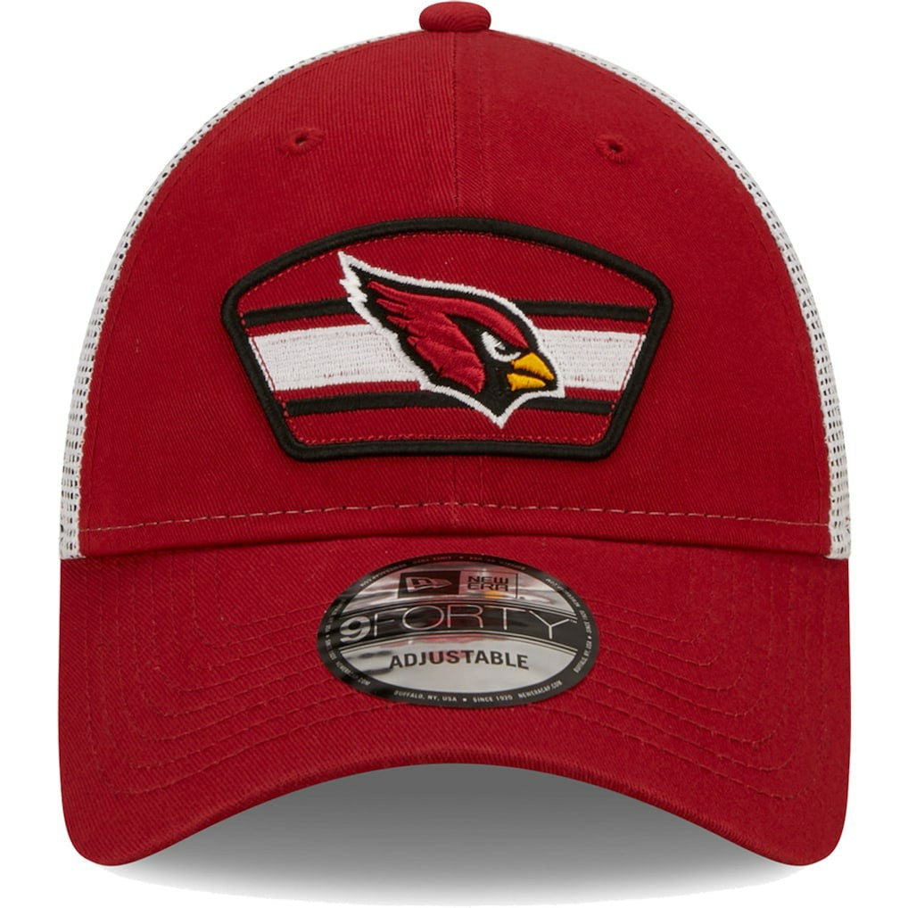 Logo Patch Trucker 9FORTY Snapback Hat - Arizona Cardinals Hats