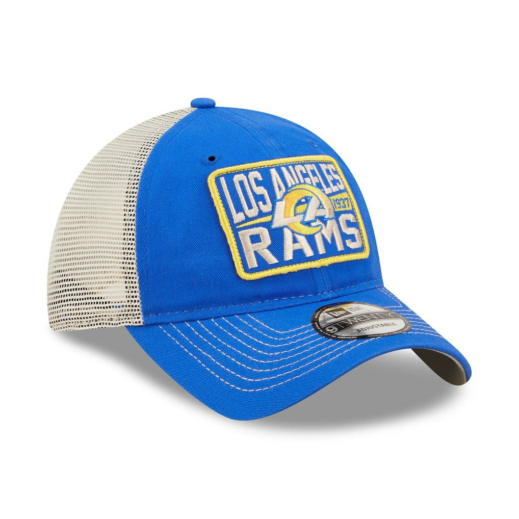Devoted Trucker 9TWENTY Snapback Hat - Los Angeles Rams Hats