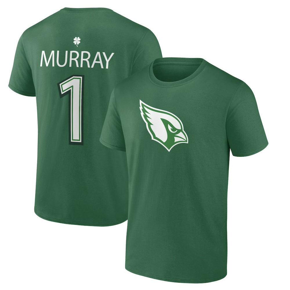 Kyler Murray  St. Patrick's Day Icon Player T-Shirt - Arizona Cardinals T-shirts