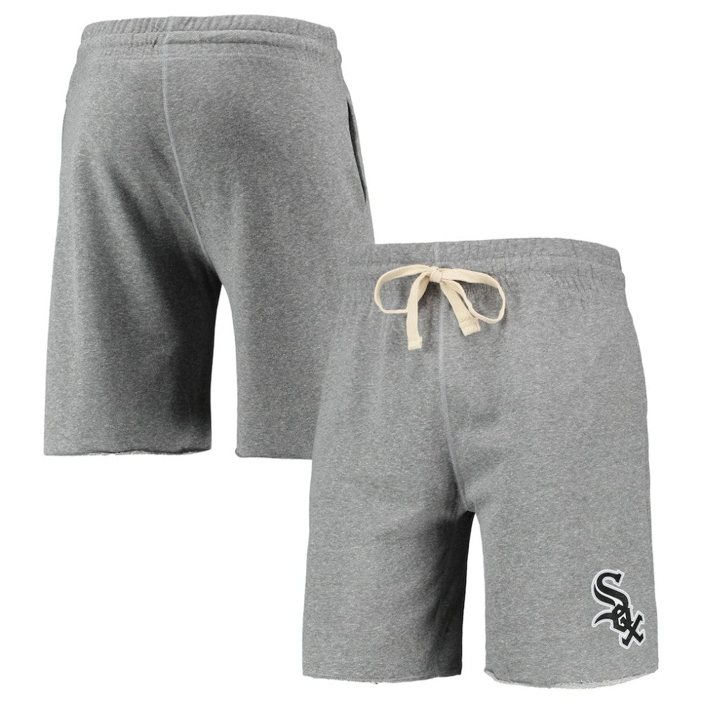 Gray Chicago White Sox Concepts Sport Mainstream Terry Tri-Blend Shorts