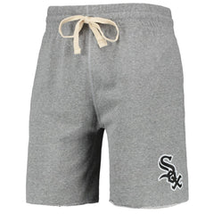 Gray Chicago White Sox Concepts Sport Mainstream Terry Tri-Blend Shorts