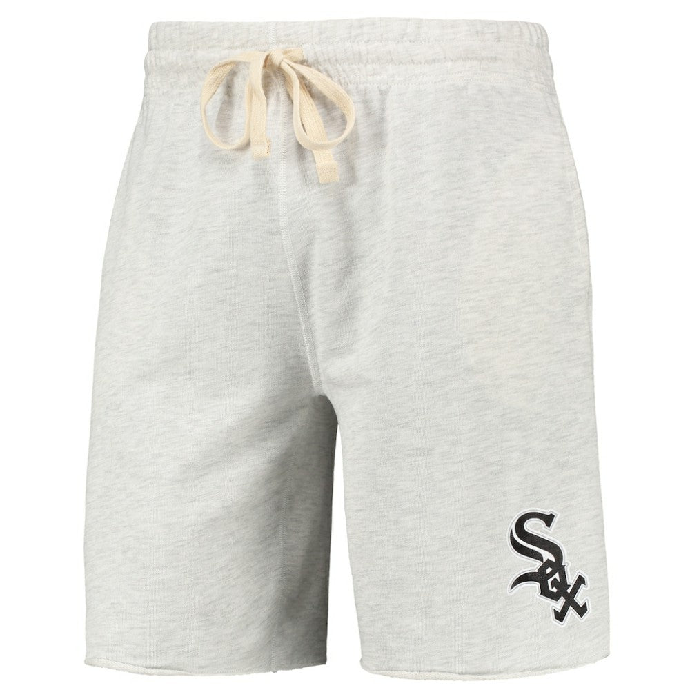 Oatmeal Chicago White Sox Concepts Sport Mainstream Terry Tri-Blend Shorts