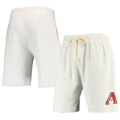 Oatmeal Arizona Diamondbacks Concepts Sport Mainstream Terry Tri-Blend Shorts