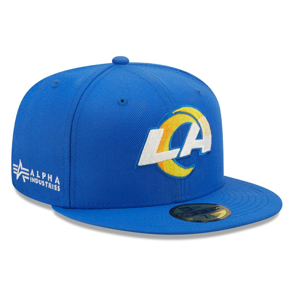 x Alpha Industries Alpha 59FIFTY Fitted Hat - Los Angeles Rams Hats