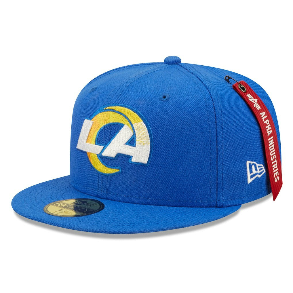 x Alpha Industries Alpha 59FIFTY Fitted Hat - Los Angeles Rams Hats