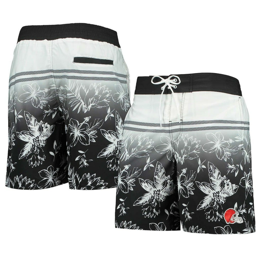 G-III Sports by Carl Banks Island Volley Swim Shorts - Cleveland Browns Shorts