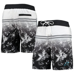 G-III Sports by Carl Banks Island Volley Swim Shorts - Carolina Panthers Shorts