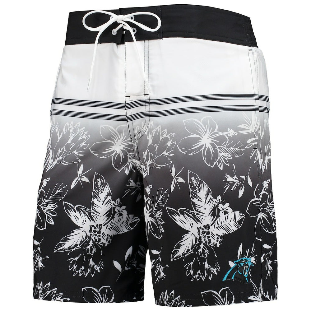 G-III Sports by Carl Banks Island Volley Swim Shorts - Carolina Panthers Shorts
