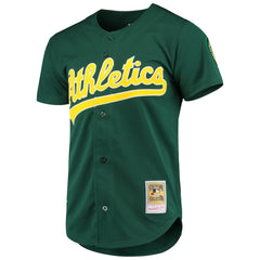 Green Mark McGwire Athletics Mitchell & Ness 1997 Cooperstown Collection Authentic Jersey