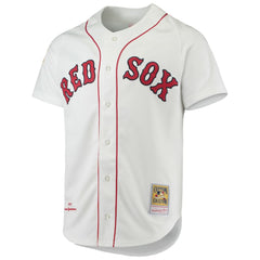 White Nomar Garciaparra Boston Red Sox Mitchell & Ness 1997 Cooperstown Collection Authentic Jersey