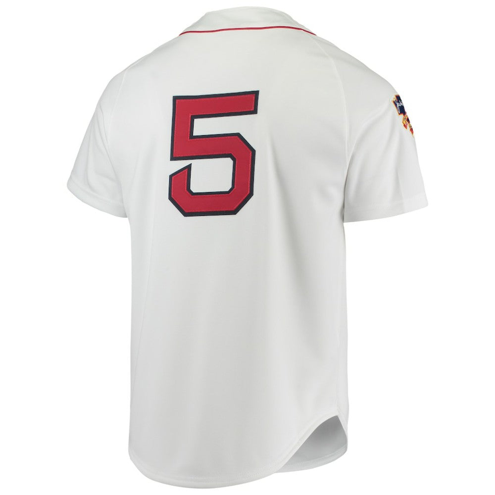 White Nomar Garciaparra Boston Red Sox Mitchell & Ness 1997 Cooperstown Collection Authentic Jersey