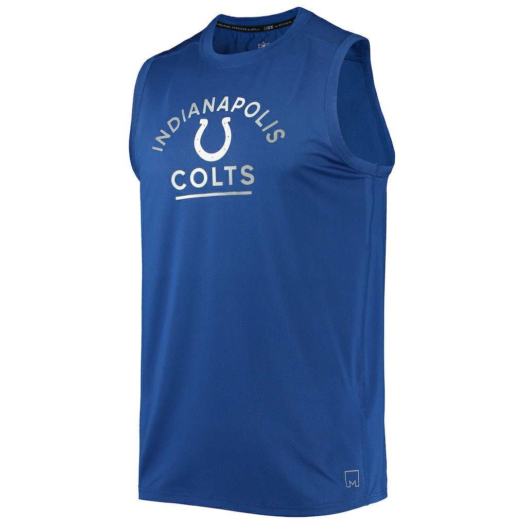 MSX by Michael Strahan Rebound Tank Top - Indianapolis Colts Tops