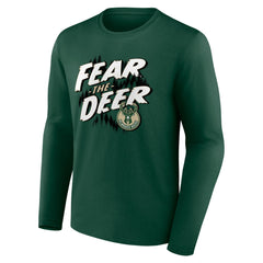 Milwaukee Bucks Tip-Off Long Sleeve T-Shirt