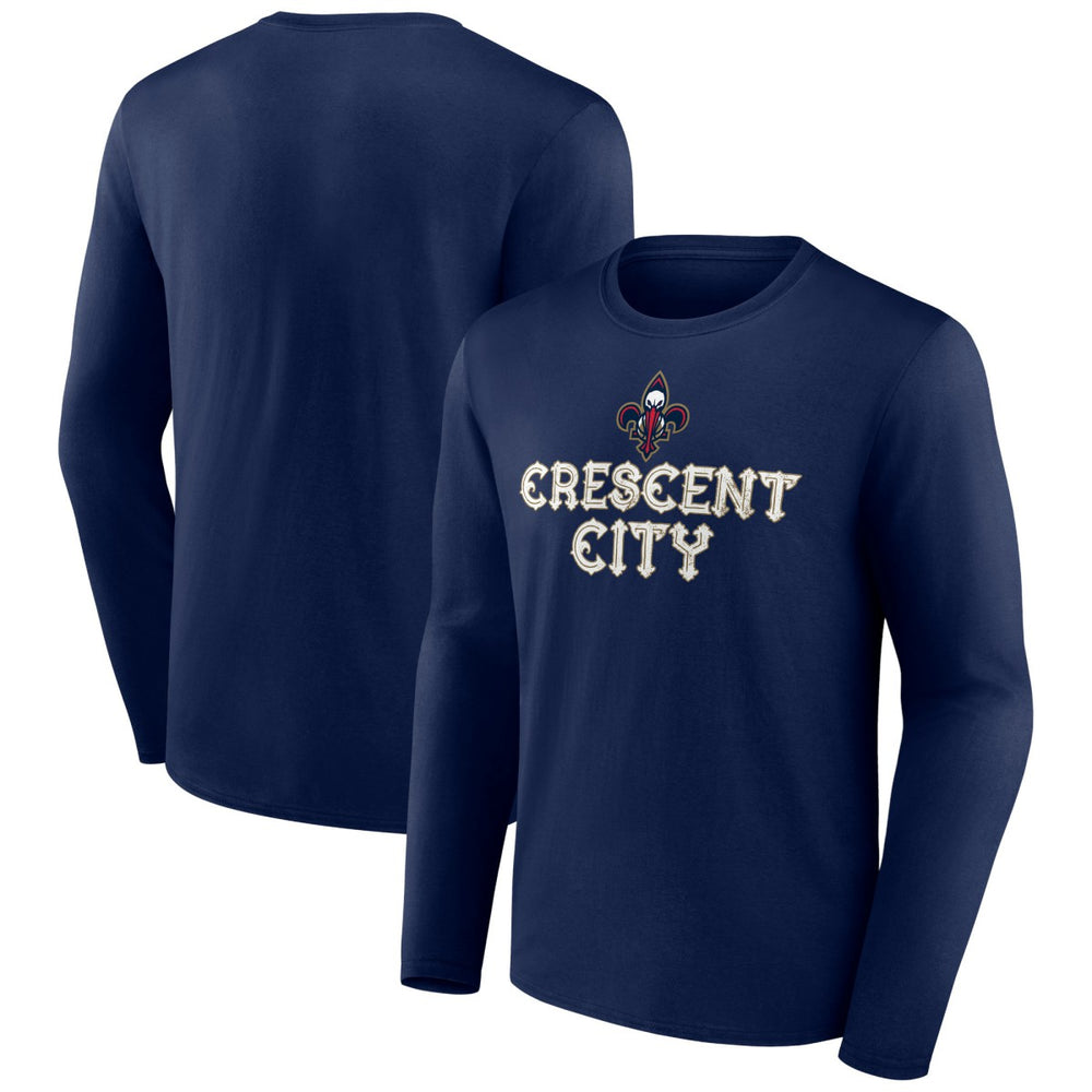 New Orleans Pelicans Tip-Off Long Sleeve T-Shirt