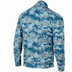 Royal Kansas City Royals Digital Camo Performance Quarter-Zip Pullover Jacket