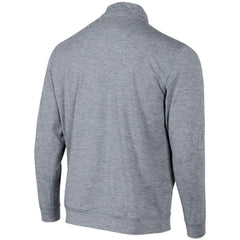 Heathered Navy Minnesota Twins Peached Marled Yarn Quarter-Zip Pullover Jacket