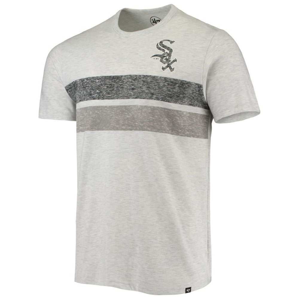 Heathered Gray Chicago White Sox '47 Team Logo T-Shirt