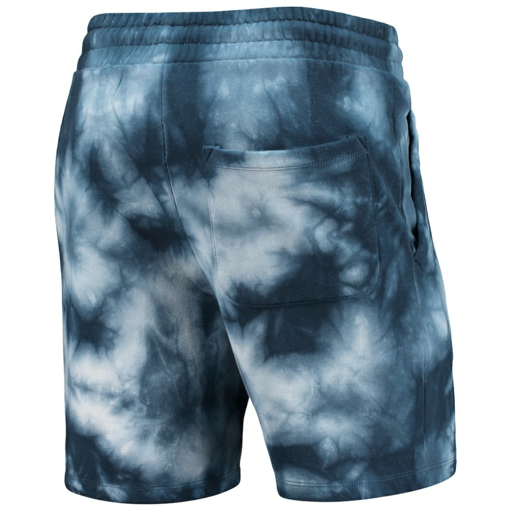 Navy Atlanta Braves New Era Team Dye Shorts